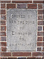 Plaque at the entrance to Hoole Coronation Playing Field #2