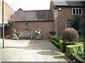 Staffordshire Archives courtyard