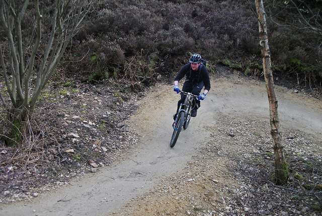 Cycle pump track, Brushes Clough