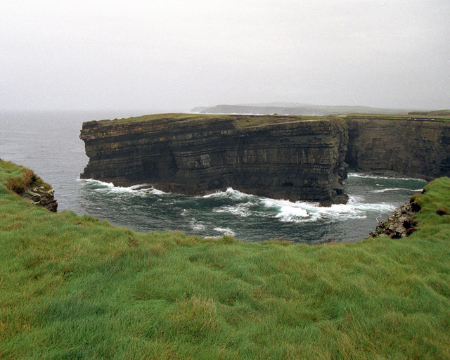 Sea cliffs at Toorkeal