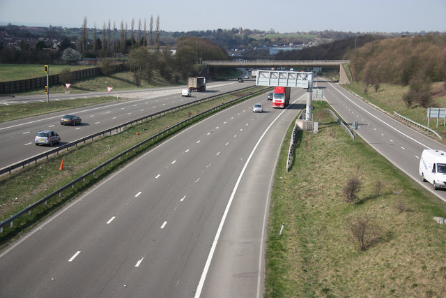 M1 north © Richard Croft :: Geograph Britain and Ireland