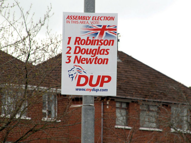 Election poster, Belfast (1)