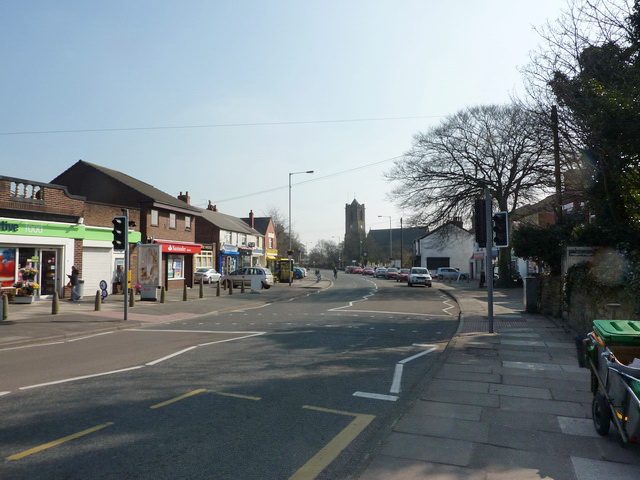 Church Road, Rainford © Alexander P Kapp Cc-by-sa 2.0 :: Geograph 