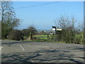 Road junction near Marston Doles