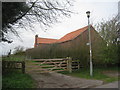 The beginning of the footpath to Car Dyke Bridge