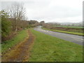 Footpath alongside A48 near Five Lanes junction, Monmouthshire