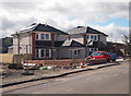 New houses under construction