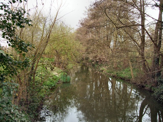 River Arun at Horsham © Paul Gillett :: Geograph Britain and Ireland