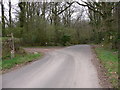 Footpath crossing on Horsebridge Hill