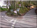 Junction of Bedham Lane and Stretch Hill