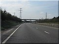 SK3030 : A50 approaching Heath Lane bridge by Peter Whatley