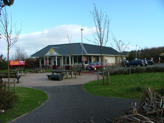 A McDonald's at Broxden