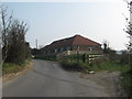 Bridleway junction on Glen Road