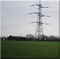 Pylon near Sessay