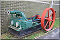 TR3044 : Dover Transport Museum - stationary steam engine by Chris Allen