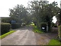 End of road, start of bridleway