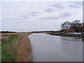 TM3957 : River at Snape Maltings by Geographer