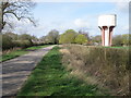 Water Tower near Briggs Lodge Farm