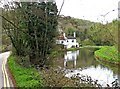 Staffs & Worcs Canal by Upper Lea Cottages. near Cookley