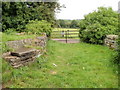 Across Drapers Lock canal bridge near Llantarnam