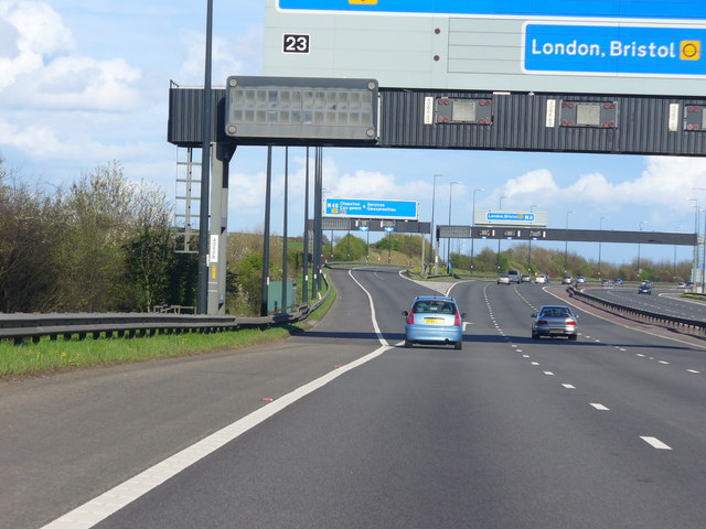 Junction 23 © Colin Smith :: Geograph Britain and Ireland