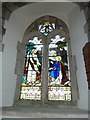 SS Peter & Paul, Ashington: stained glass window (1)