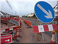 Road widening near Tweenaway Cross, Paignton