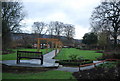 Formal gardens, Haling Grove