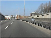 SJ8845 : A500 immediately north of City Road bridge by Peter Whatley