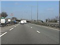 A500 approaching the A53 junction