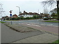 Approaching the junction of St Lawrence Avenue and Rectory Road