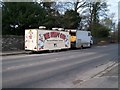 Mobile chippy in Lisburn Road, Hillsborough