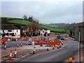 Road widening at Tweenaway Cross, Paignton