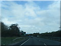 SH9975 : A55 eastbound nearing Bodelwyddan by Colin Pyle
