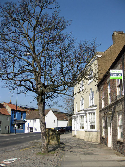 North end of Yarm's High Street