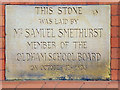 Oldham Board School - Date Stone