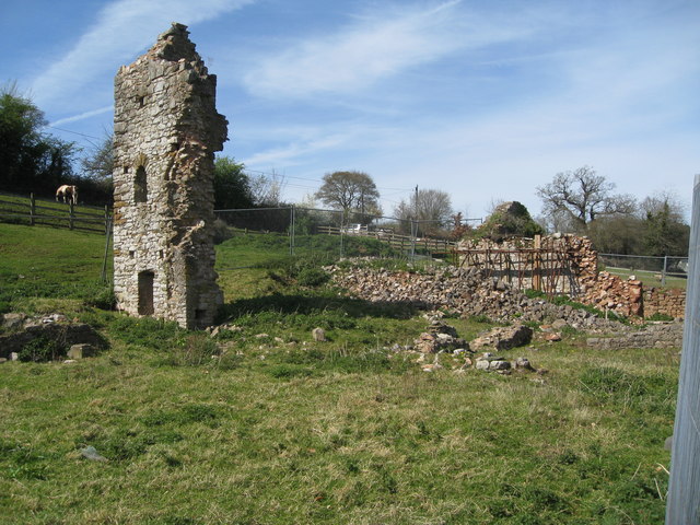 Kingskerswell Manor House (ruins)