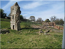 SX8767 : Kingskerswell Manor House (ruins) by Colin Vosper