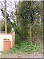 TM3067 : Footpath to Old Rectory Road (U2613) by Geographer