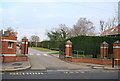 Entrance to Queen Elizabeth I School, Barnet