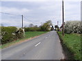 TM3268 : A1120 High Road & the footpath to Redhouse Road by Geographer