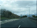 A494 eastbound at Pentre, Queensferry