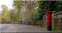 J3874 : Pillar box, Belfast by Albert Bridge