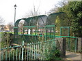 Footbridge over River Dour