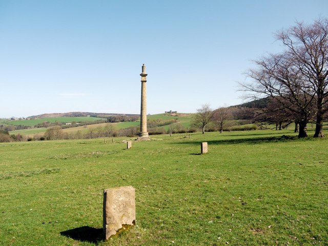 Monument south of Lemmington Hall