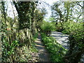 Footpath alongside the A29