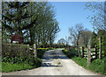 Entrance to Brickfields Farm