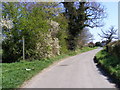 Dallinghoo Road entering Wickham Market