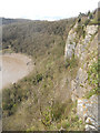 Cliff by the River Wye