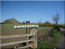 NT5483 : Rural East Lothian : Bonnington Road-end, near North Berwick by Richard West